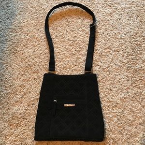 Black Vera Bradley cross body purse