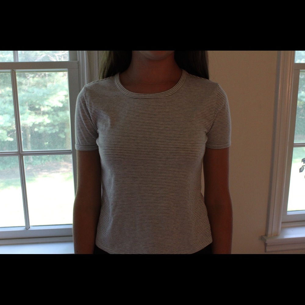 Striped brandy new condition tee