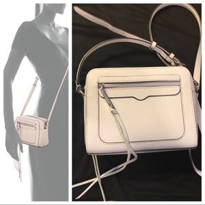 Rebecca Minkoff Avery Saffiano Camera Bag in Lilac