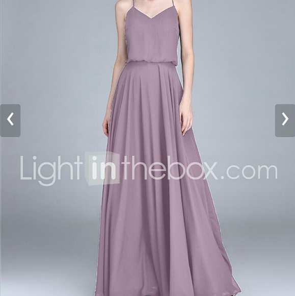 Dusty Rose/ Dusty Pink Gown - Picture 1 of 4