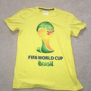 Adidas 2014 World Cup tee (Brazil) men's medium