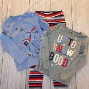 Girls 5T 3 piece GAP Winter-themed Outfit