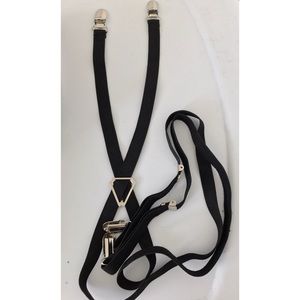 H&M - Black Suspenders ▪️