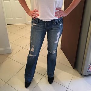 Abercrombie & Fitch Low Rise Boyfriend Jeans