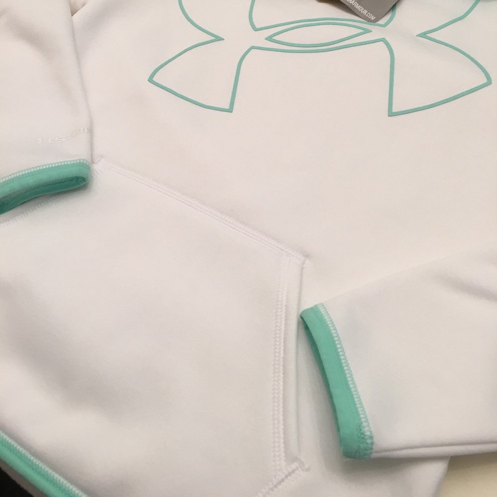 New Under Armour Big Logo UA Girls Hoodie - Picture 7 of 7