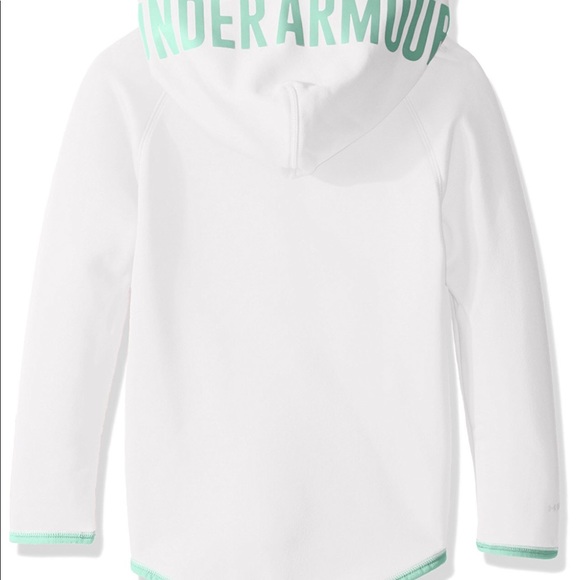 New Under Armour Big Logo UA Girls Hoodie - Picture 2 of 7