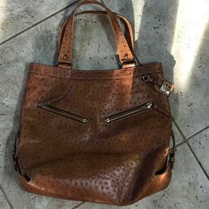 Dooney & Bourke ostrich leather bag or purse