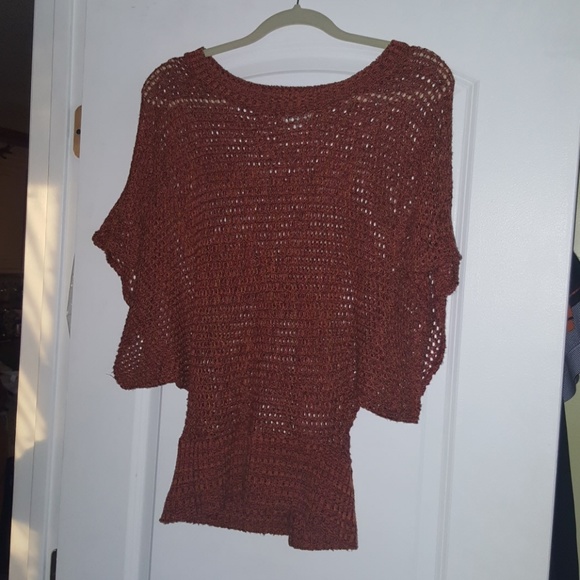 crocheted knit top - Picture 1 of 1