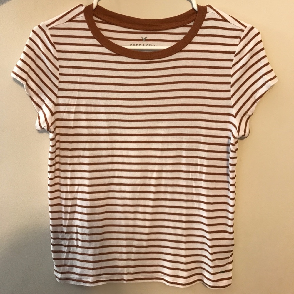 American Eagle striped soft & sexy top.