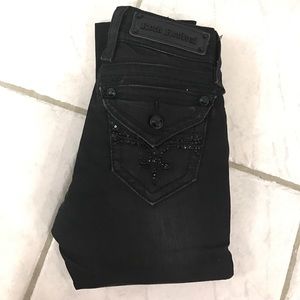 Rock Revival black skinny jeans (size 24L)