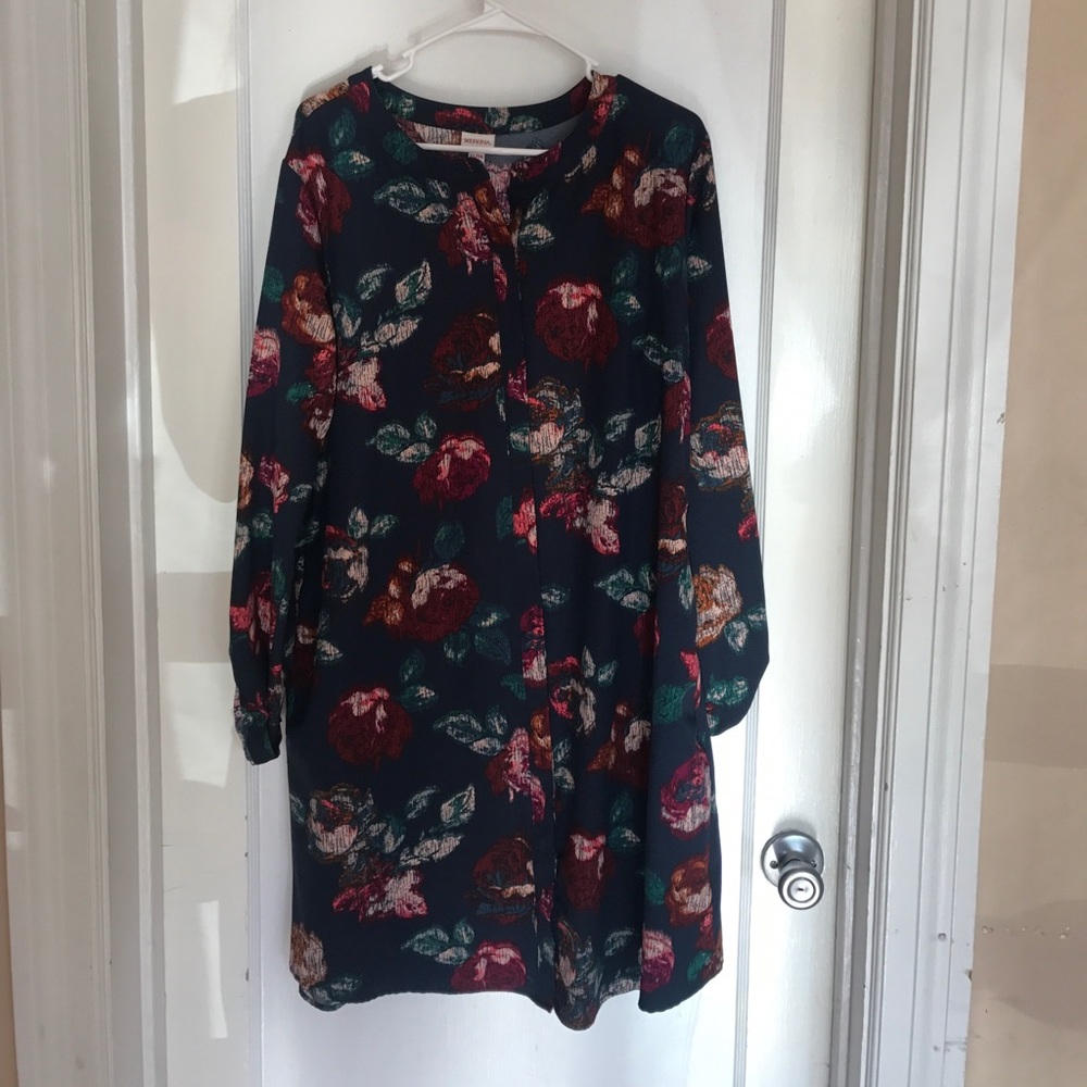 Floral dress Long Sleeves