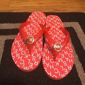 New Michael Kors Flip Flops