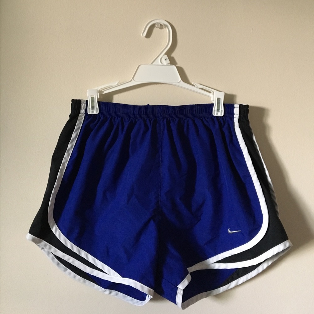 Nike dri-fit running shorts blue