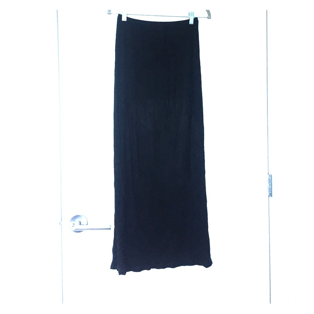 Brandy Melville black maxi skirt