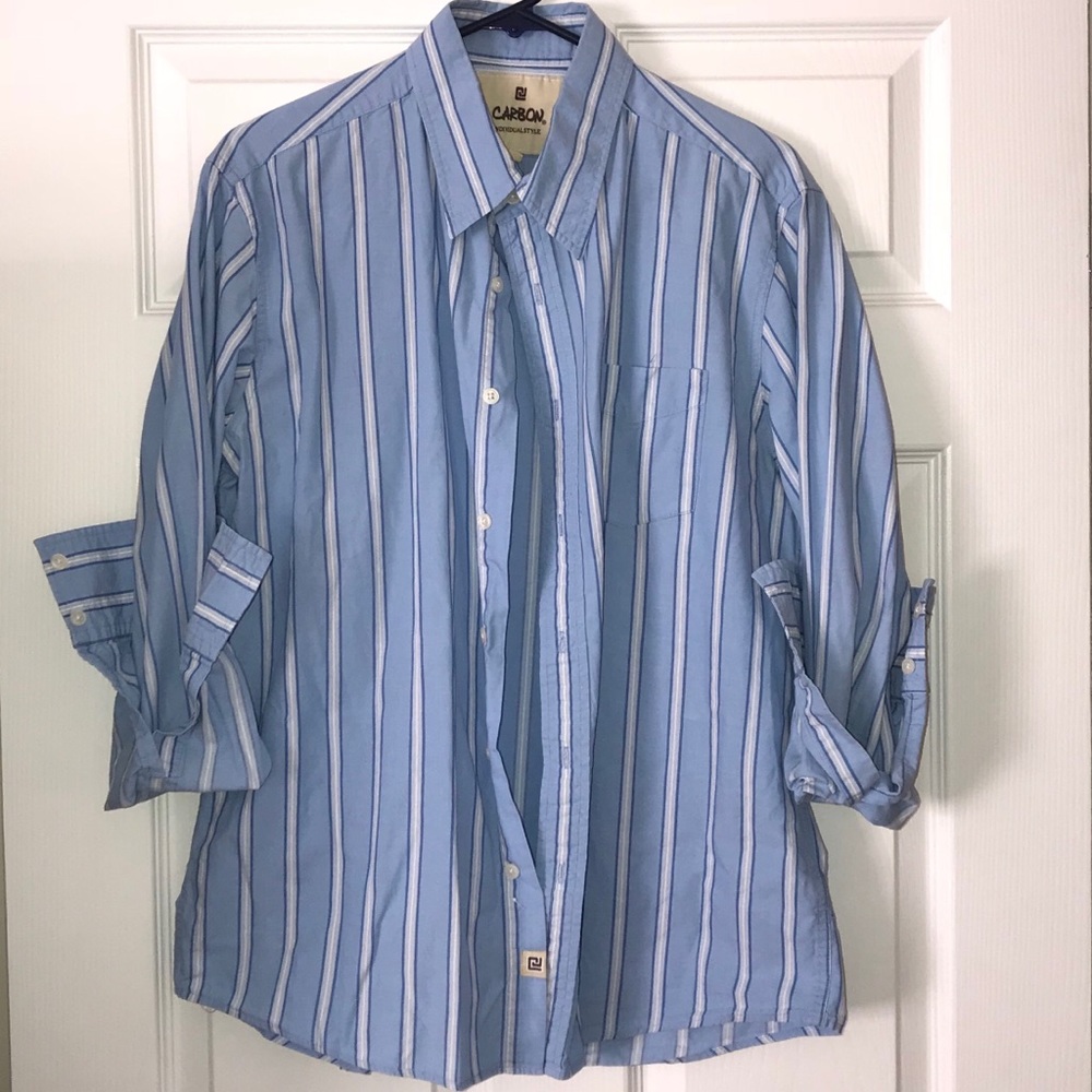 Men's Carbon Button Down