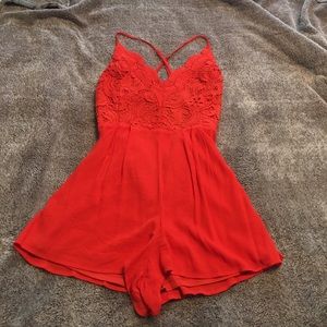 Red Romper