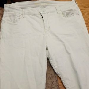 Mint green jeans