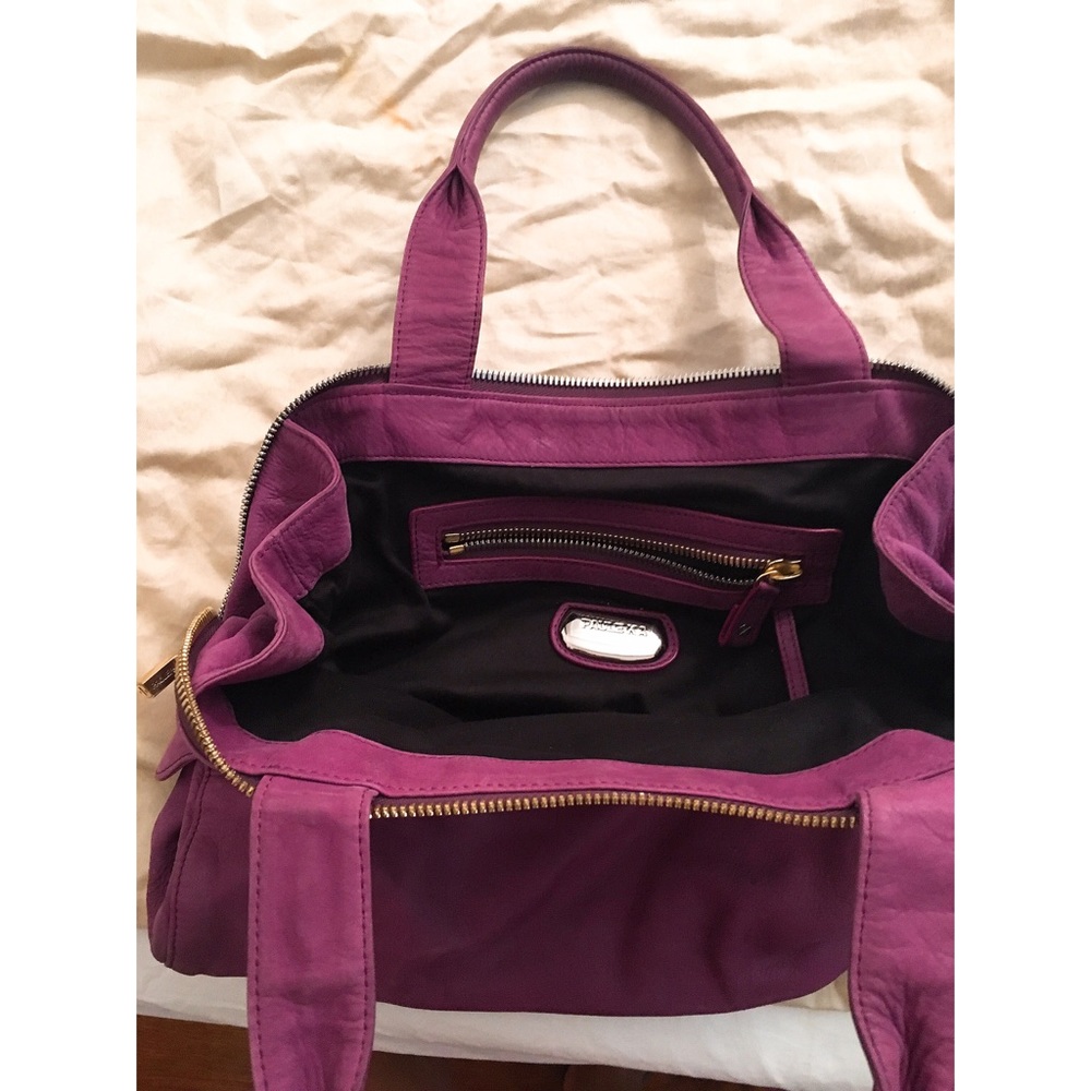 🌟SALE🌟Paule Ka purple zip tote - Picture 3 of 5