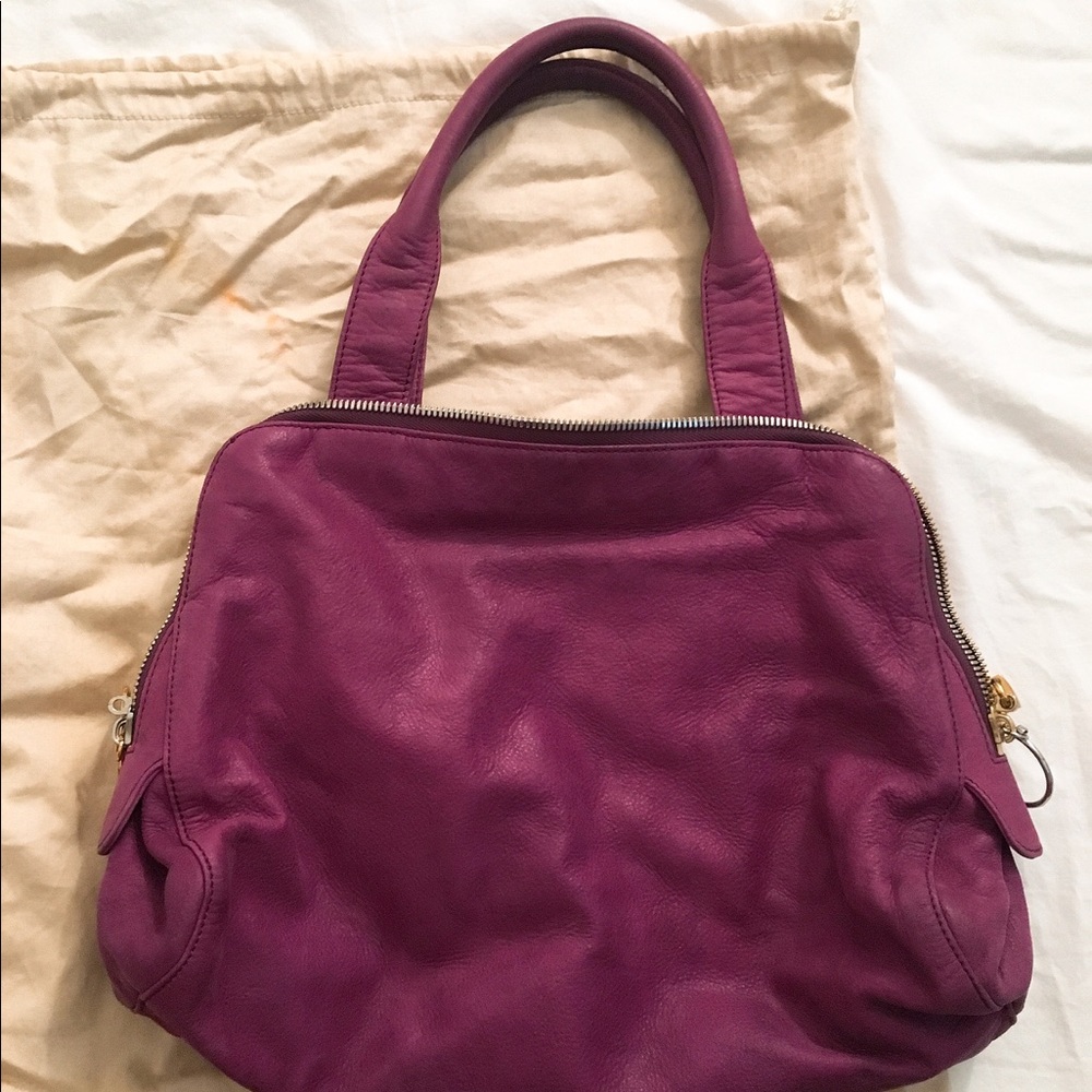 🌟SALE🌟Paule Ka purple zip tote - Picture 5 of 5