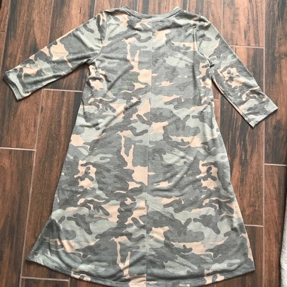 ❗️LAST ONE (M) 🆕 Camo swing dress with pockets - Picture 5 of 7