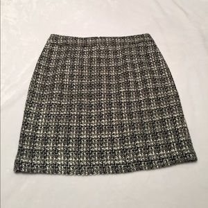Banana Republic tweed pencil skirt