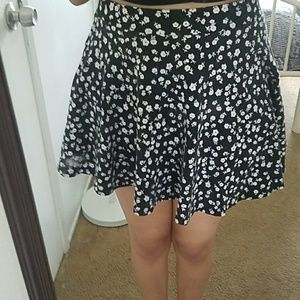 F21 Floral Skirt