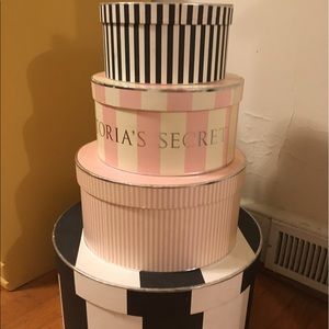 Victoria's Secret Storage Boxes