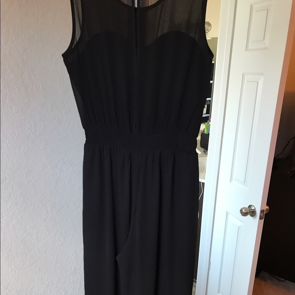 Black mesh romper - bundle w/ other pieces & save - Picture 3 of 3