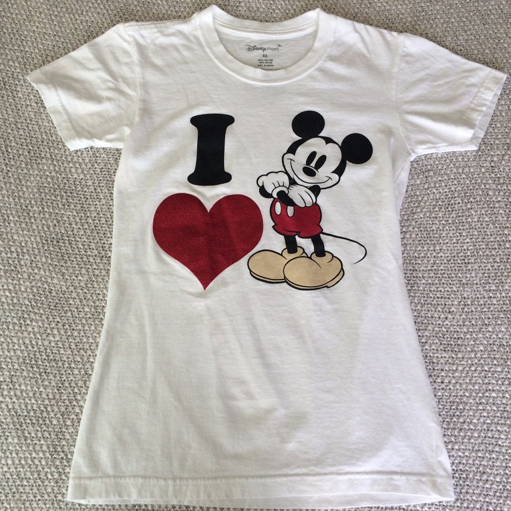 Disney I Heart Mickey Mouse Tshirt