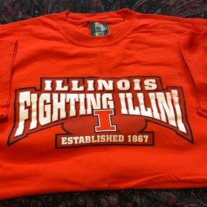 Men's 2 XL t shirt. Fighting Illini