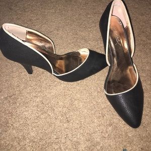 Black and white heels!