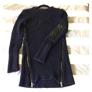 Navy blue Zara sweater