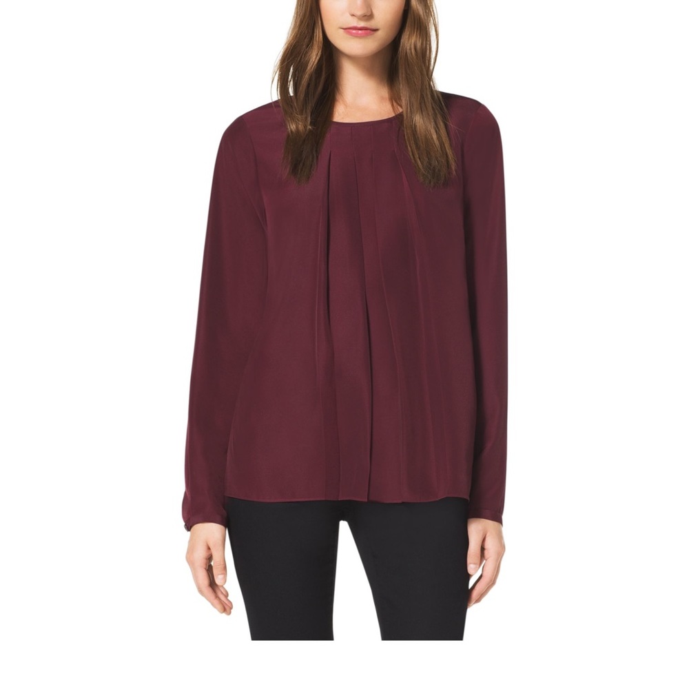 Michael KORS merlot blouse