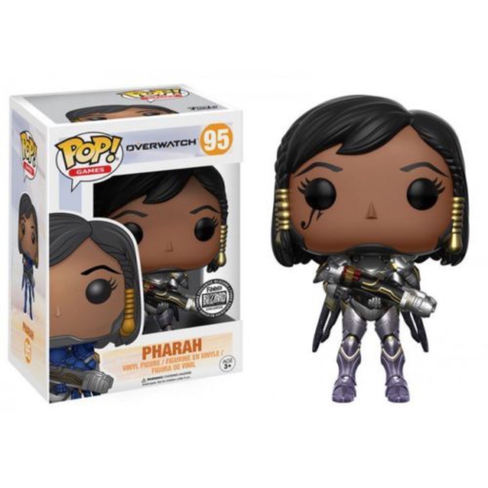 Blizzard Exclusive Pharah Titanium Funko Pop