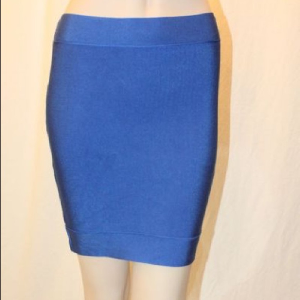 BCBG MaxAzria Navy Skirt