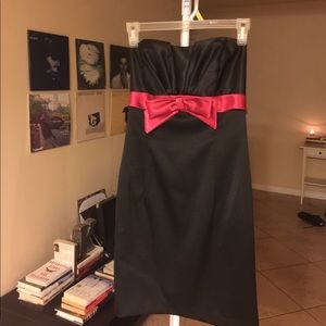 Jessica McClintock for Gunne Sax Black Mini Formal