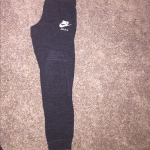 I'm selling these Nike sweats.