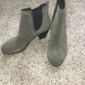 Never Worn Sam Edelman Moss Green Booties