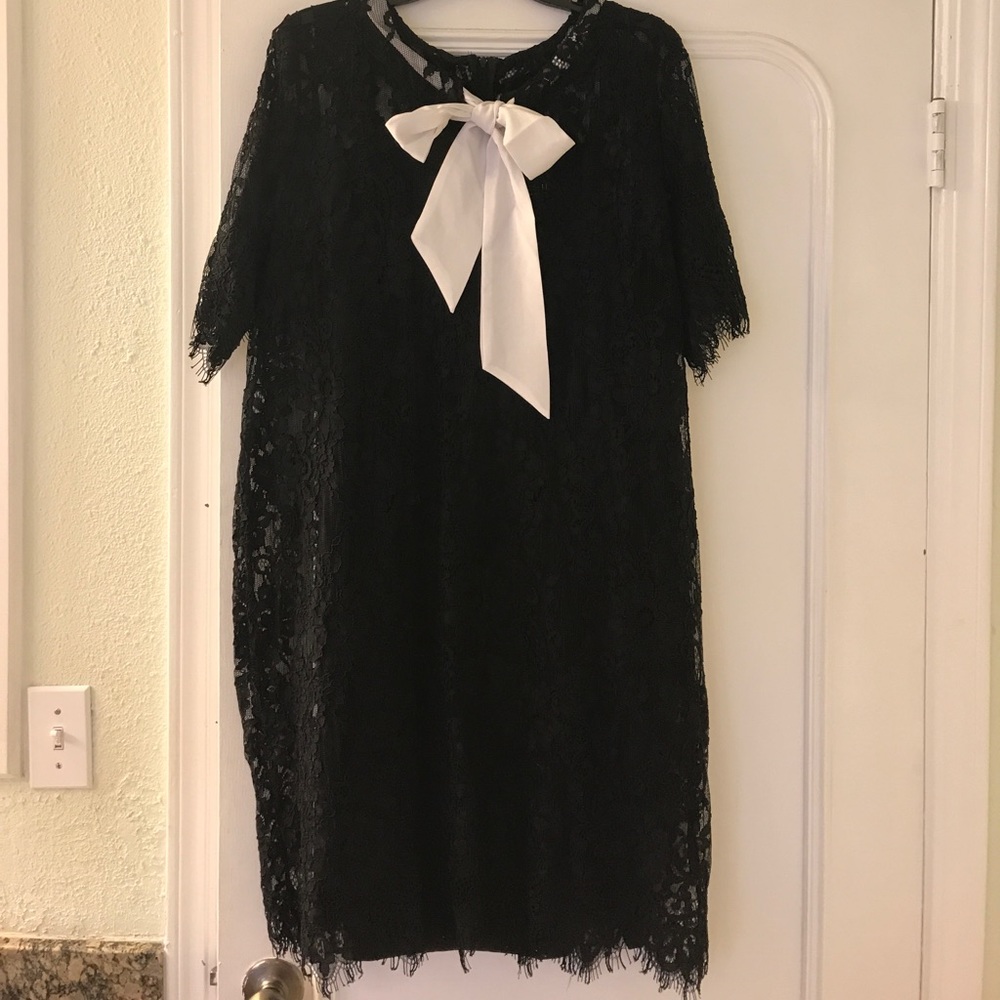 Eloquii Black Lace Dress