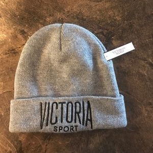 Gray Victoria Sport Stocking Hat