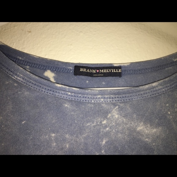 Brandy Melville White Washed Tee - Picture 1 of 4
