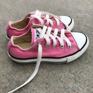 Childs 11 Pink Converse