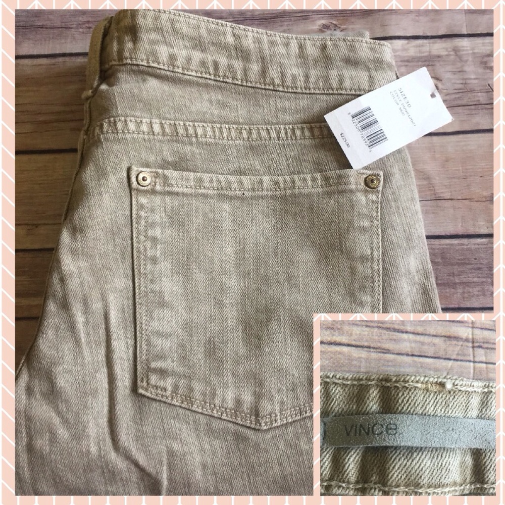 Vince Skinny jeans new with tags mud size 30 NWT