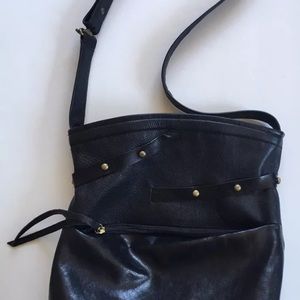 Kelsi Dagger Black Leather handbag Mint Condition!