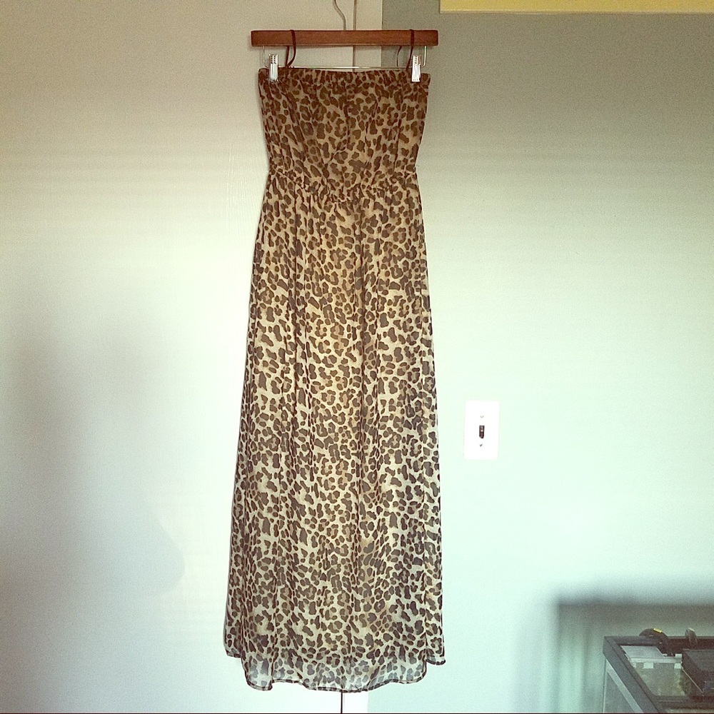 Leopard Maxi Dress
