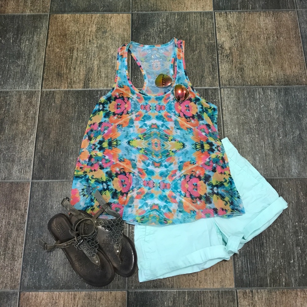 Aeropostale racerback sheer tank