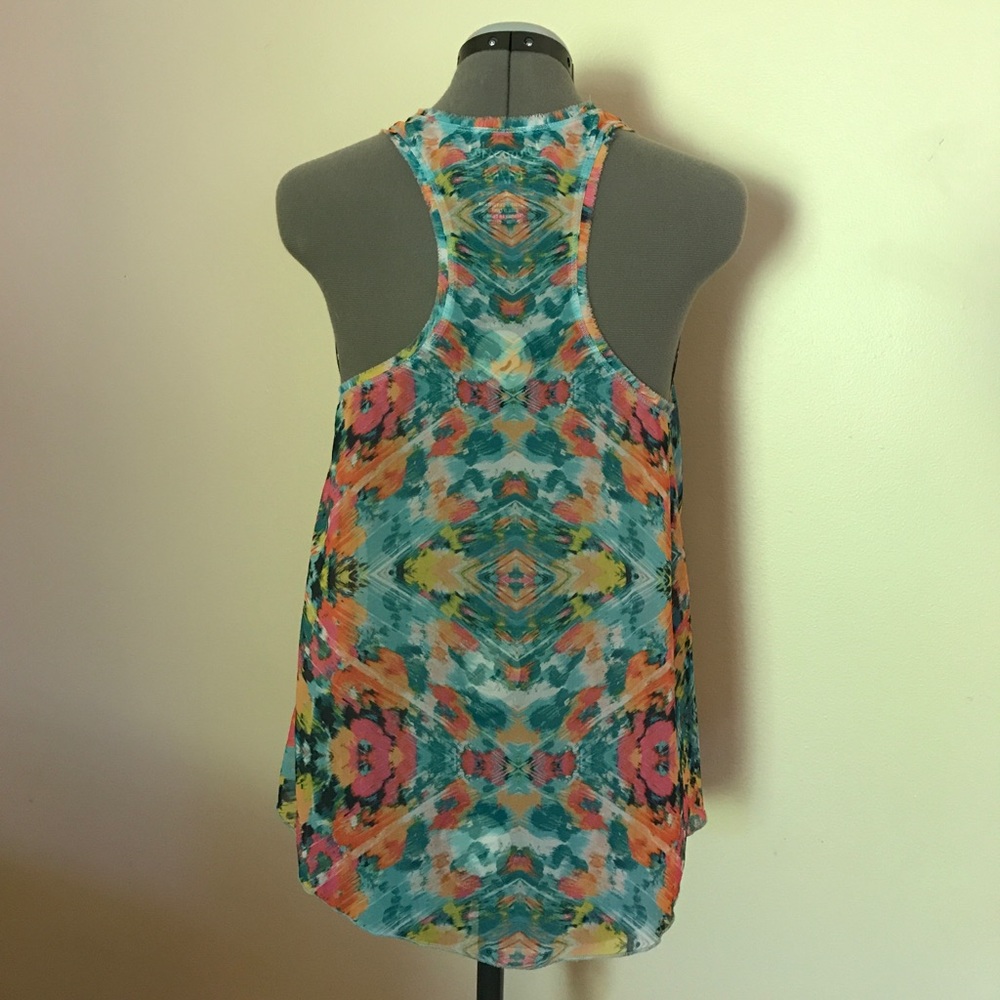 Aeropostale racerback sheer tank - Picture 3 of 5
