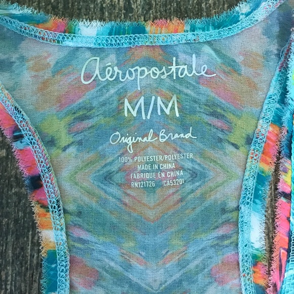 Aeropostale racerback sheer tank - Picture 5 of 5