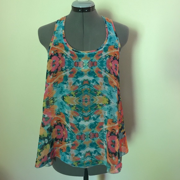 Aeropostale racerback sheer tank - Picture 2 of 5