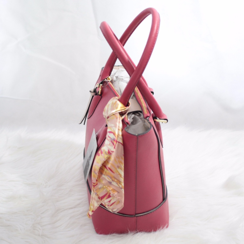 SOLD London Fog Purse Handbag Structured Tote New - Picture 3 of 7